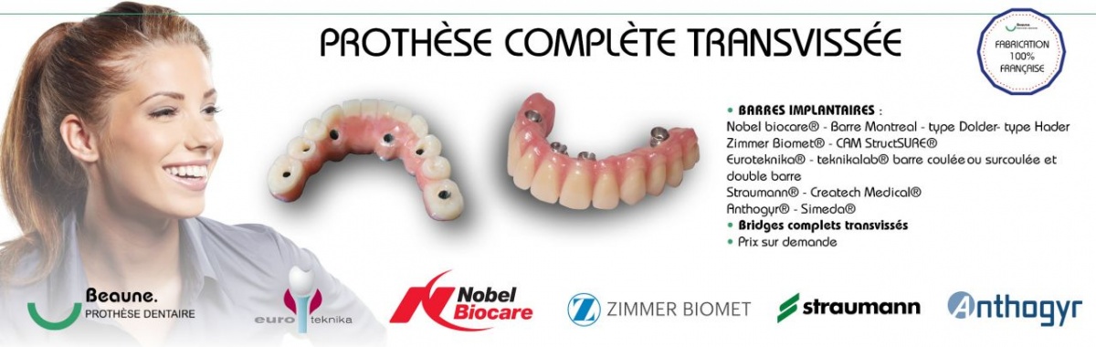 Protheses dentaires - Beaune Laboratoire - Couronnes, bridges, implants dentaires